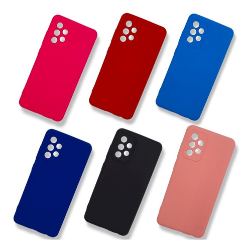 Funda De Silicona Con Felpa  Para Samsung A52s