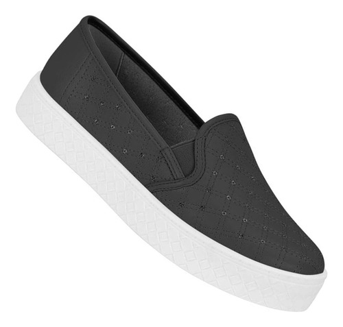 Tenis Moleca 5712.323 Casual Slip On Feminino Lançamento