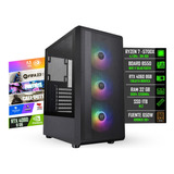 Torre Gamer Ryzen 7 + 32gb + Nvme 1tb + Gpu + Psu 80+ Bronc 