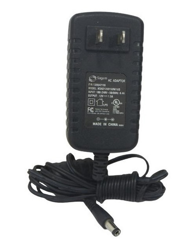 Adaptador Corriente 12v 1.5a