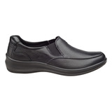 Zapatos Confort Mujer Suela Ligera Negro Flexi 25920