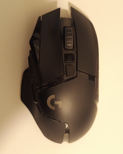 Mouse Gamer Recargable Logitech Lightspeed Hero G502 Negro