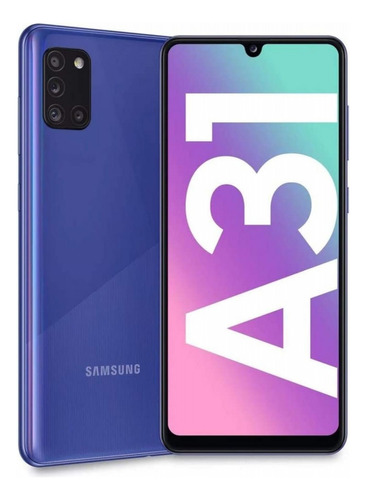 Telefone Celular Samsung A31 128gb 4gb Ram Azul Seminovo Bom