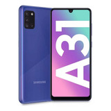 Telefone Celular Samsung A31 128gb 4gb Ram Azul Seminovo Bom