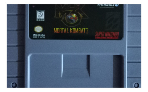 Mortal Kombat 3 Juego Repro Para Super Nintendo Snes