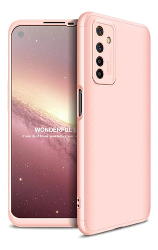 Estuche Para Realme 6 Pro 360 Rosado