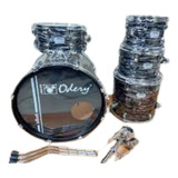 Shell Pack Bateria Acústica Odery Inrock Dark Tiger Bumbo 20