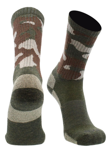 Tck Calcetines De Lana De Merino Para Hombre Y Mujer (camufl