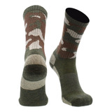 Tck Calcetines De Lana De Merino Para Hombre Y Mujer (camufl