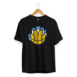 Remera Basket Nba Memphis Grizzlies Negro Logo Pelota