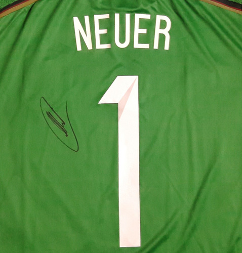 Jersey Autografiado Manuel Neuer Seleccion Alemania Portero