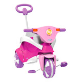 Triciclo Motoca Infantil Happy Pink Meninas Rosa - Xalingo