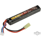 Matrix High Performance 1250mah 20c 11.1v Stick Type Battery