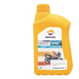 Aceite 4t-1l 10w4 Semisintetico Motosport Repsol