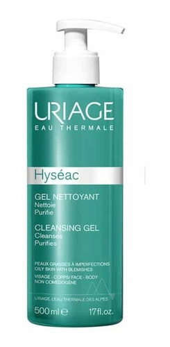 Hyséac Gel Uriage Nettoyant Limpiador Purificante X 500 Ml