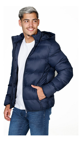 Campera Hombre Puffer Inflada Waterproof Edition Rever Pass