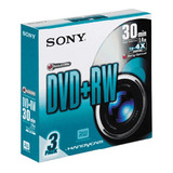 Dvd+rw Disco De 1,4 Gb 30 Min Sony Câmera De Vídeo 3dpw30s2