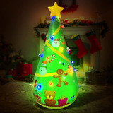 Adorno Decoracion Navidad Vaso Inflable Arbol Juguete Fiesta