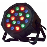 Foco Slim Par 18 Led Luz Disco Rgb Dmx Colgante Potente