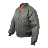 Chaqueta De Vuelo Rothco Model Ma1 Aviador Bomber Reversible