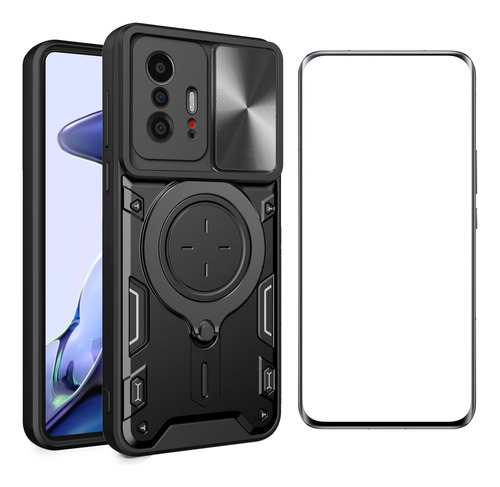 Funda Para Xiaomi 11t Pro Deslizamiento Tener Vidrio Membran