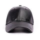 Gorras Eco Cuero Vegano Hombre Mujer Gorra Engomada 