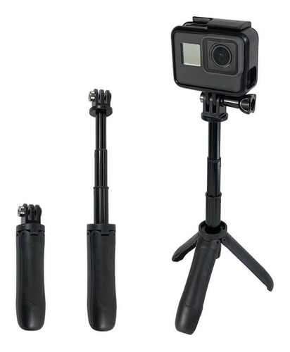 Mini Bastão De Mão Tripé Para Câmeras Gopro Hero Dslr Compac