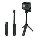 Mini Bastão De Mão Tripé Para Câmeras Gopro Hero Compactas