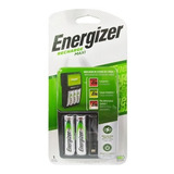 Cargador De Pilas + 2 Pilas Aa Energizer Maxi