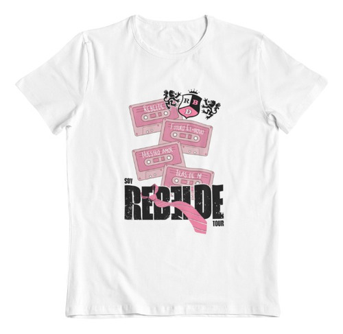Camiseta Soy Rebelde Rbd Casete Tour 2023