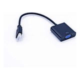 Conversor Hdmi Macho X Vga Fêmea Com Cabo De Áudio