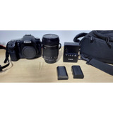 Kit Canon Eos 7d + Lente Ef 18-135 Is + Flash Yn565 + Tripe