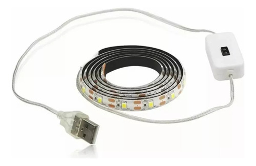 Tira Luz Led Blanca Con Sensor Para Cocina Baño Armario 2mts