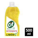 Detergente Bio Active Limon Cif 500 Ml