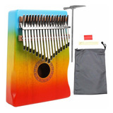 Iamglobal Kalimba Piano Para Pulgar Con 17 Llaves De Madera 