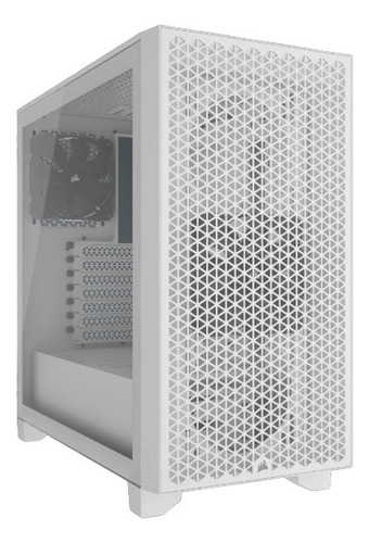 Gabinete Corsair 3000d Airflow Blanco 2 Ventiladores