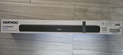 Barra De Sonido Daewoo Bluetooth Recargable Dw-3280