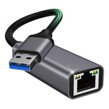 Sixsim Adaptador Usb 3.0 A Ethernet, Concentrador De Red Por