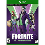 Fortnite The Last Laugh Bundle Dc Xbox Series X Juego Físico