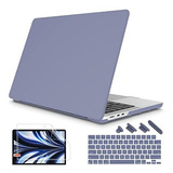 Protector De Color Lavanda Compatible Con Macbook Air A2681