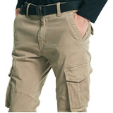 Pantalones Casuales Acolchados Overol De Pant Para Hombre
