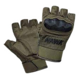 Guantes Moto Hawk Army Green Short - Portalvendedor