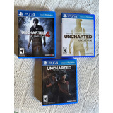 3 Juegos Saga Uncharted Ps4