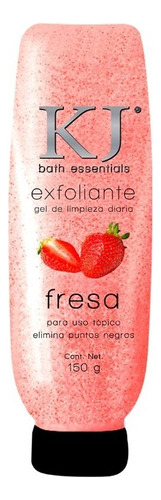 Exfoliante Facial Corporal Extracto De Fresa Kj 150g Tipo De Piel Todo Tipo De Piel