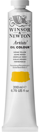 Tinta Óleo Artist Winsor & Newton 200ml S2 Cor Do Óleo 319 Indian Yellow