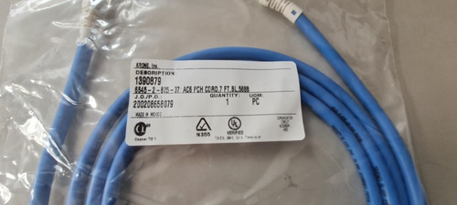 30pz Commscope Krone 6645-2-825-07 Patch Cord Azul Cat6a 7ft