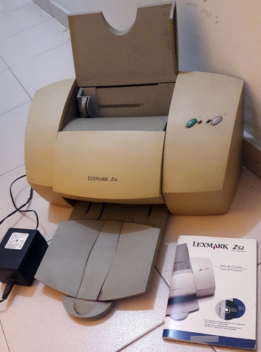 Impresora Lexmark Z52 Con Manual Y Transformador Originales