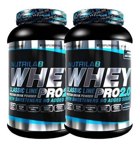 2 X 1 Nutrilab Whey Pro 2.0 Proteina Suero De Leche Promo