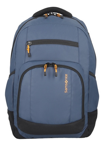 Samsonite Acceleration Bravo 17 Pol. Mochila Con Puerto Usb A+c, Color Azul