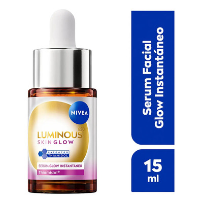 NIVEA Serum Glow Instantáneo 15 ml: Ultraligero Triple Acción con Thiamidol, Niacinamida y Aloe Vera. Unifica el Tono de la Piel y Reduce Manchas, Efectivo en todos los tonos y tipos de piel | MercadoLibre